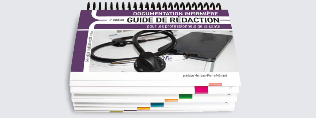 Guide rédaction infirmière pour professionnels santé.